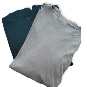 GAP Bundle-Mens Everyday Long Sleeve Crew Necks